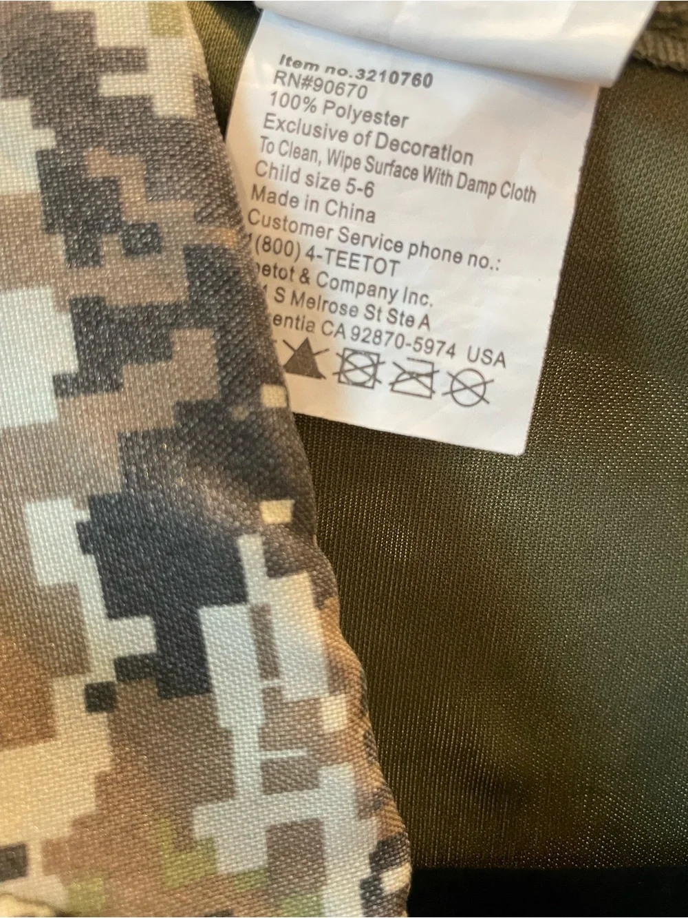 Military Style Tactical Jumpsuit in Olive & Digital Camo